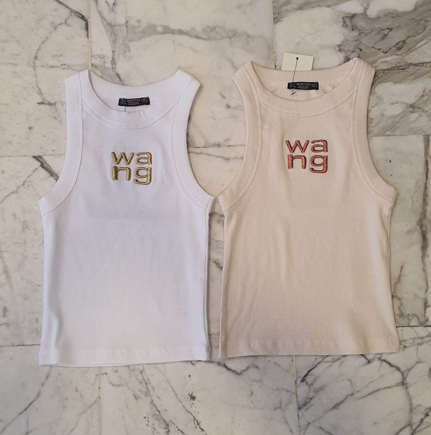 231054 Helter Neck Wang Embroiderd