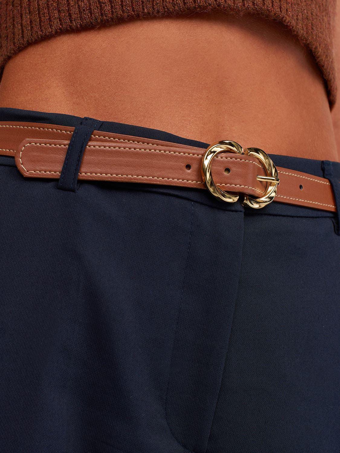 71216 Belted Straight Fit Treasers