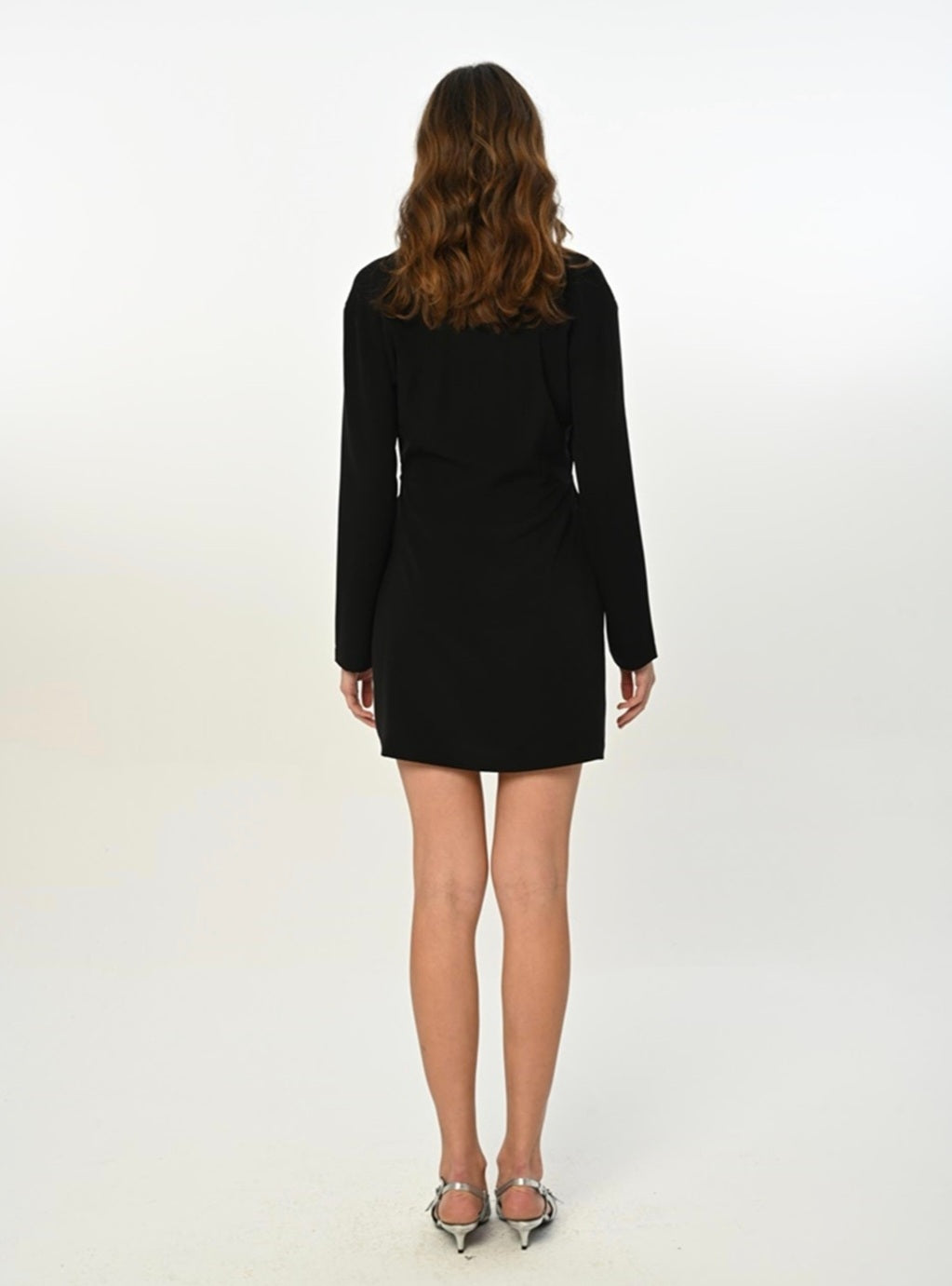 111204 Wrap Mini Dress