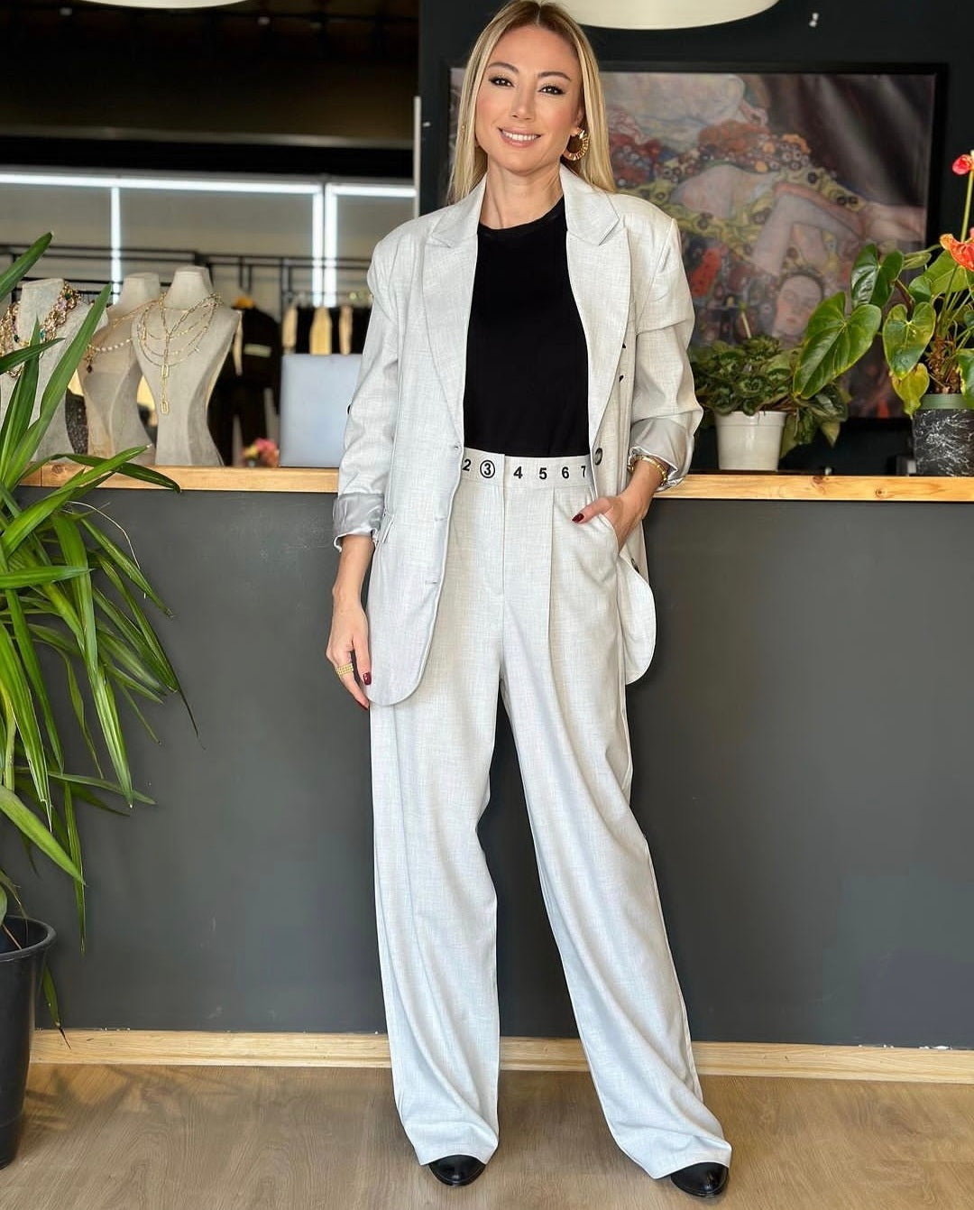 24Y71236 Light Grey Pants