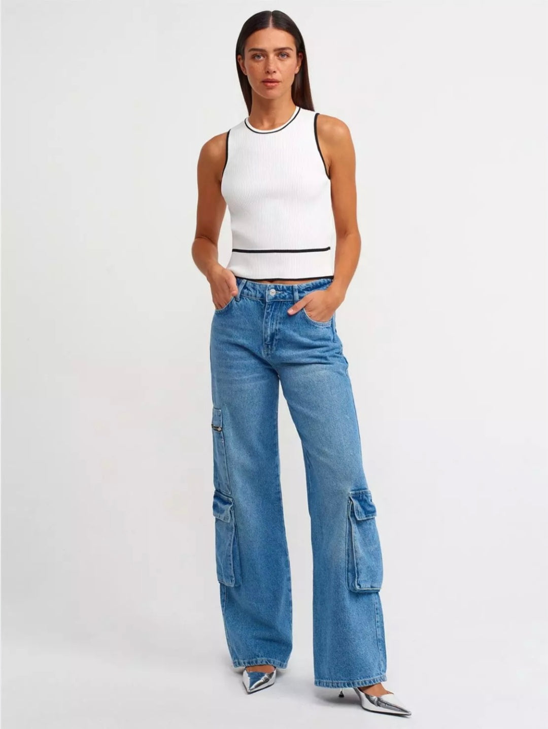 10391 Crew Neck Ribbed Undershirt