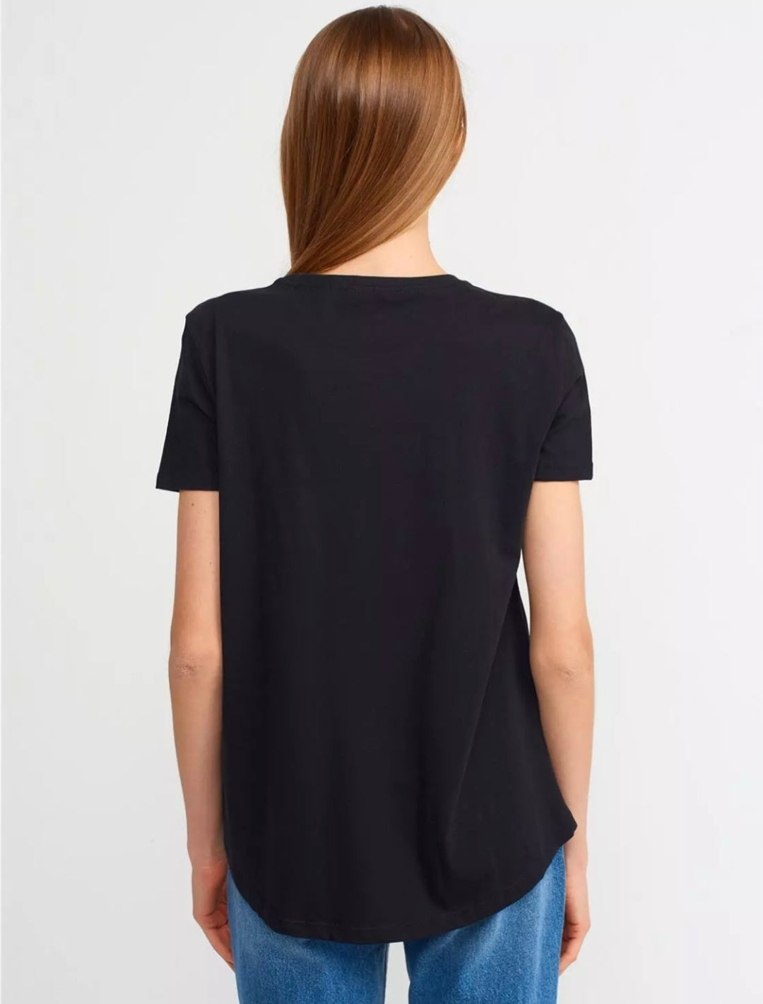 3471 Crew Neck Basic T-Shirt