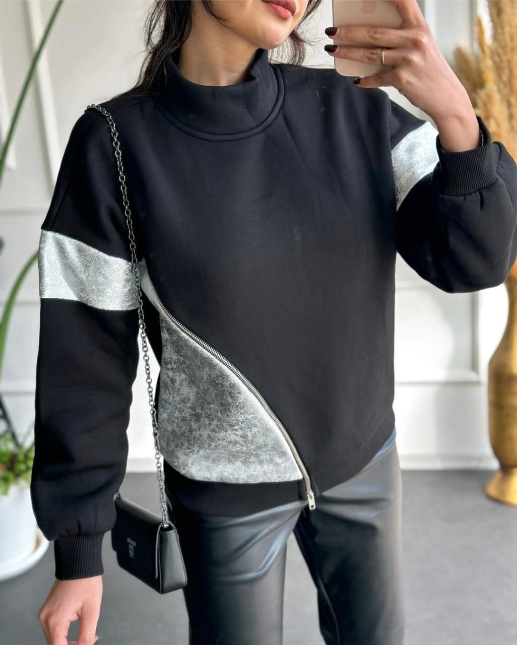 23654 sweatshirt with zipper