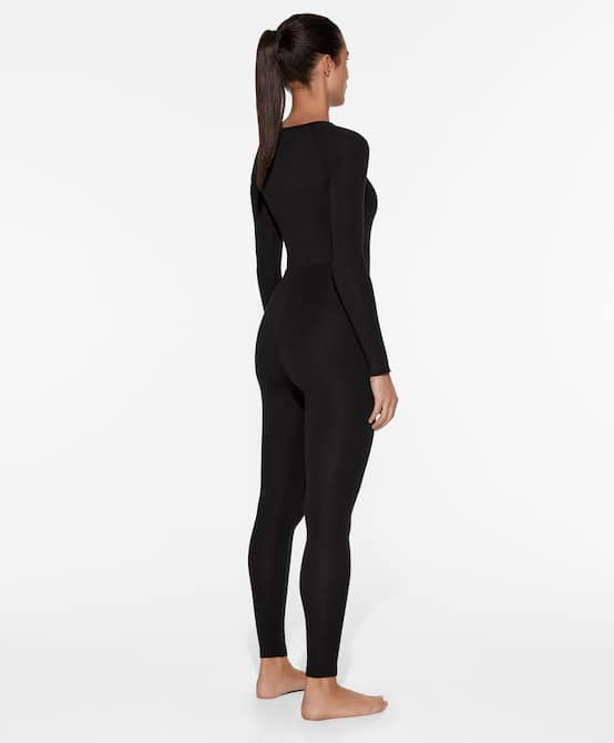 10005 Oysho fleeced legging