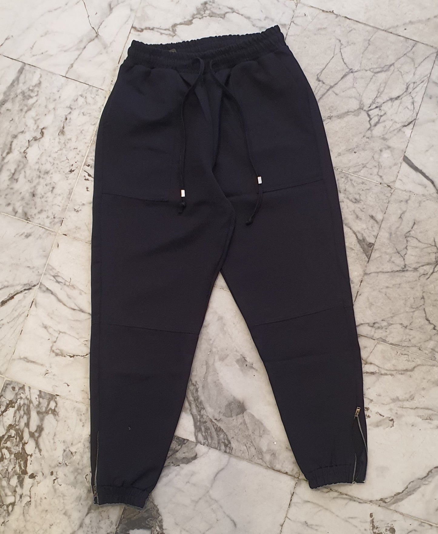34113 Double zipper treasers