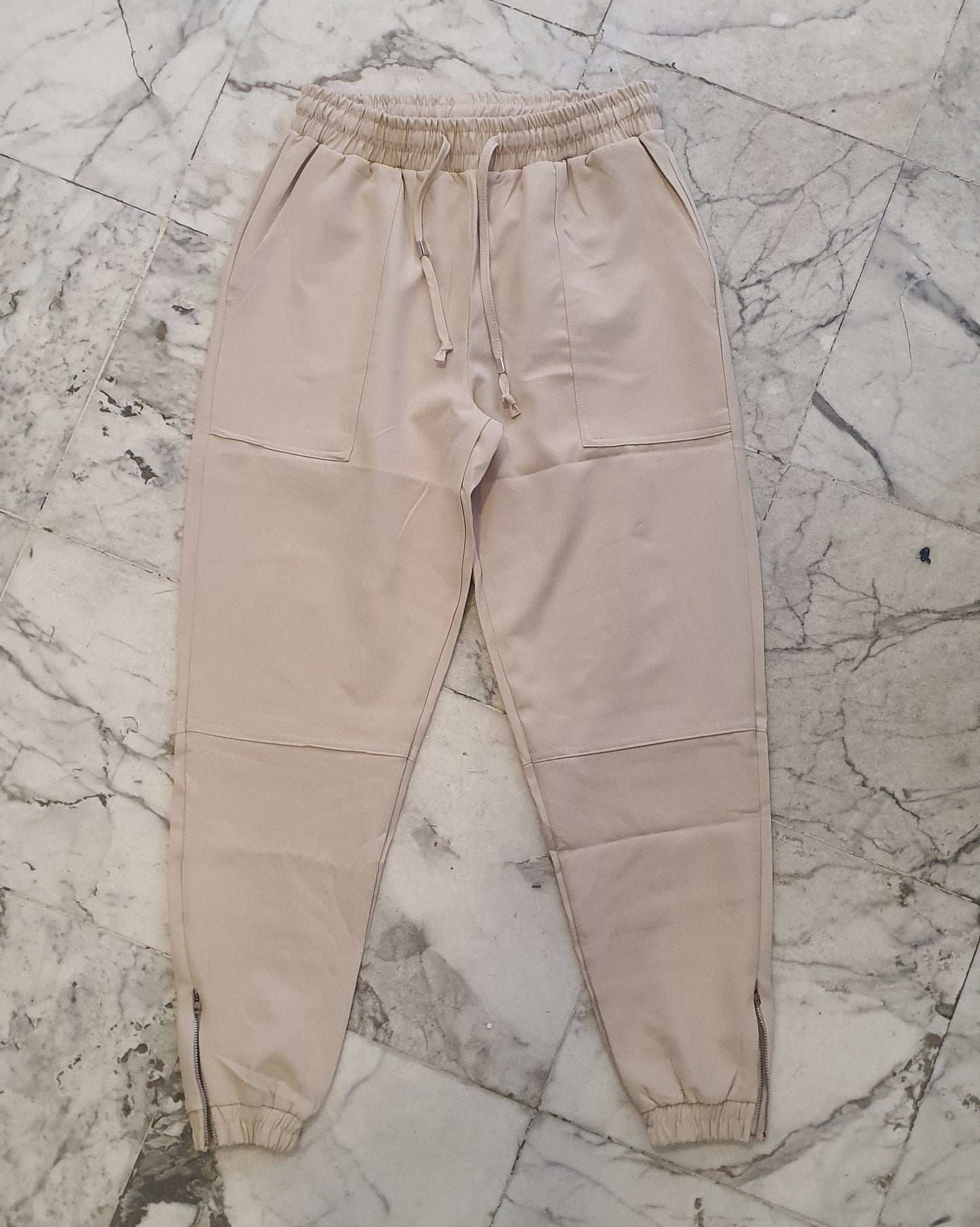 34113 Double zipper treasers
