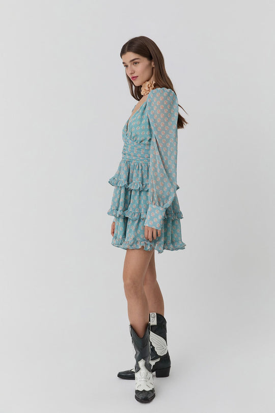 31970 Florist Mint Dress