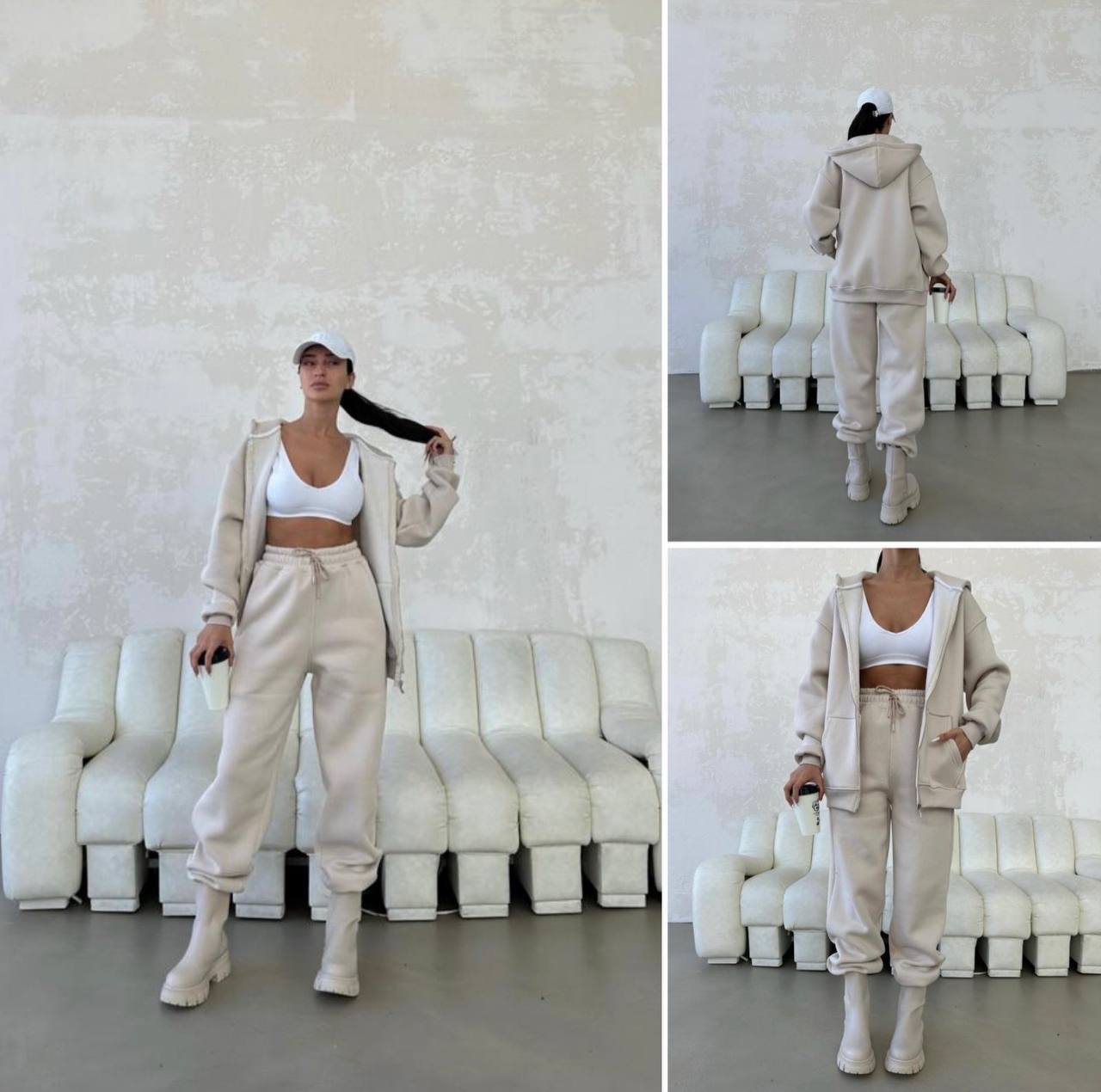 482 tracksuit zip up hoodie