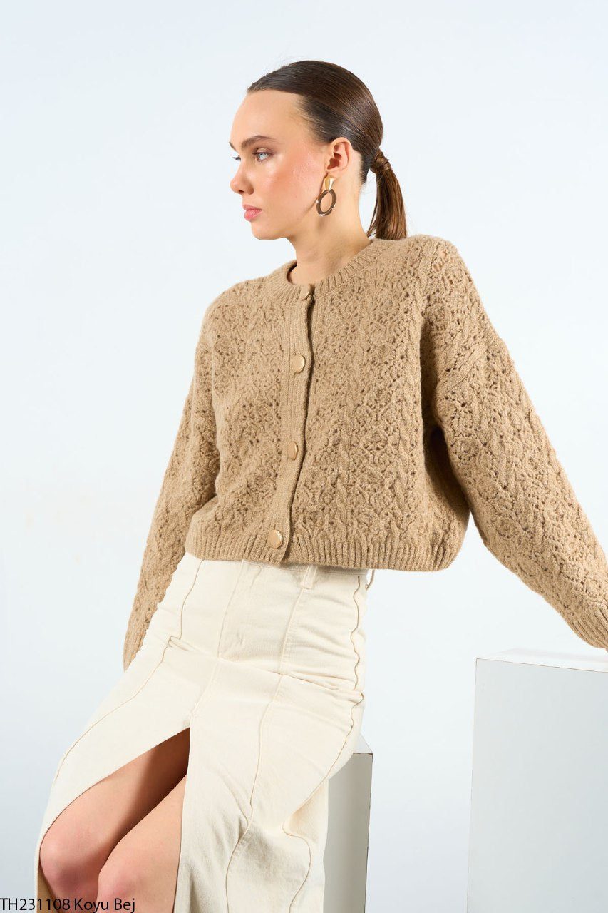 231157 Knitwear with zipper