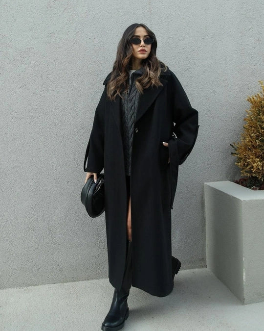 23k43751 Belted coat