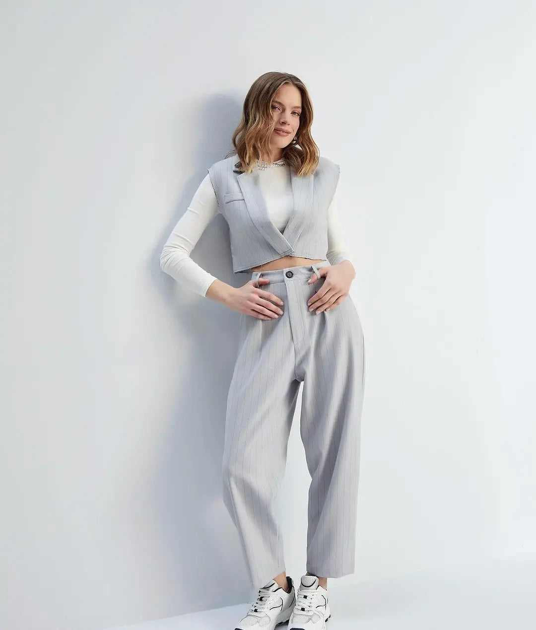 16069 Striped trouser