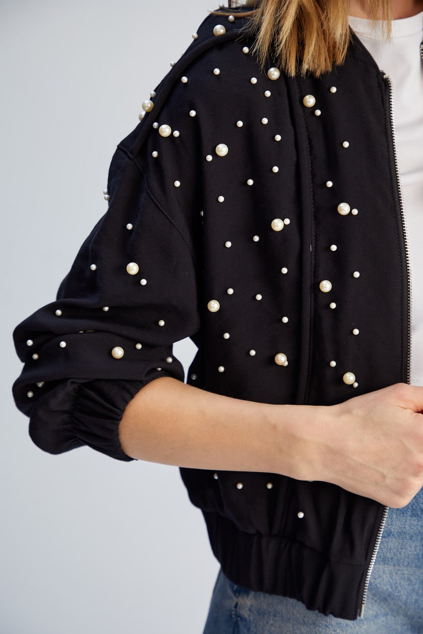 16065 Pearl Bomber jacket