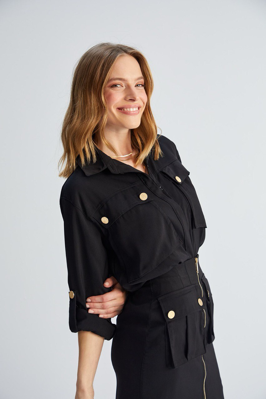 16005 Midi Skirt with pocket