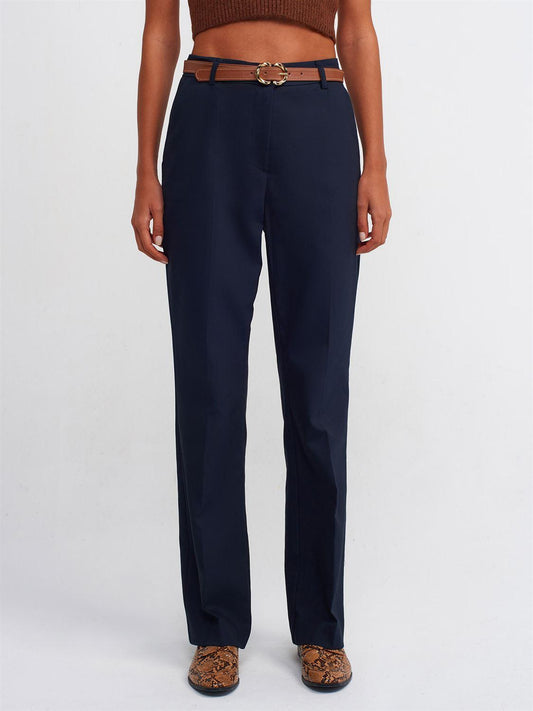 71216 Belted Straight Fit Treasers