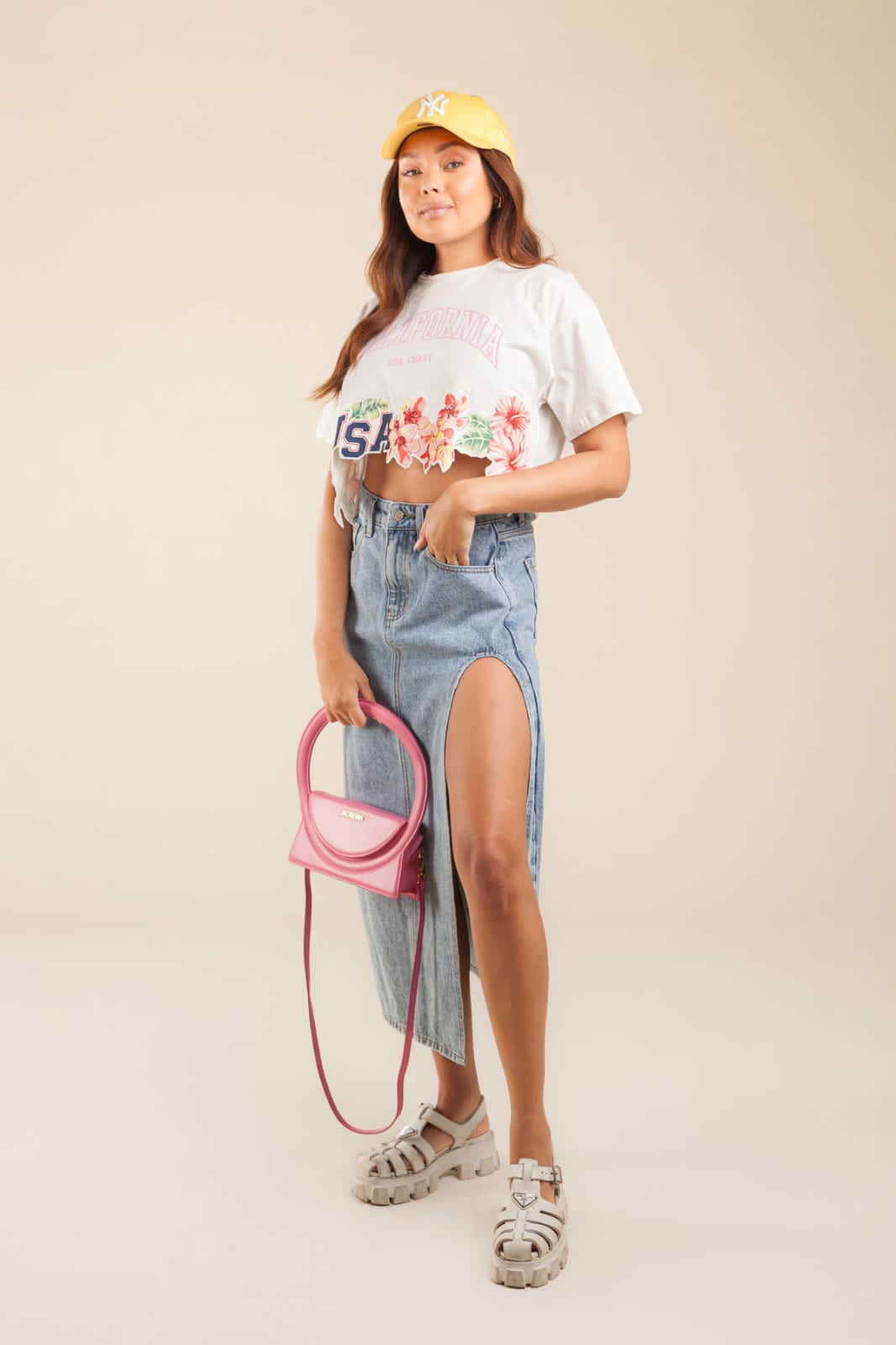 180133 Florist Crop Top