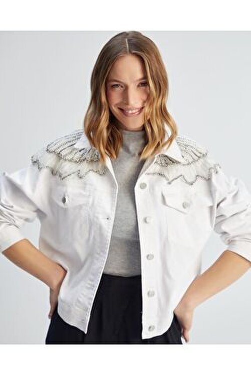 16055 White Pearl Jacket