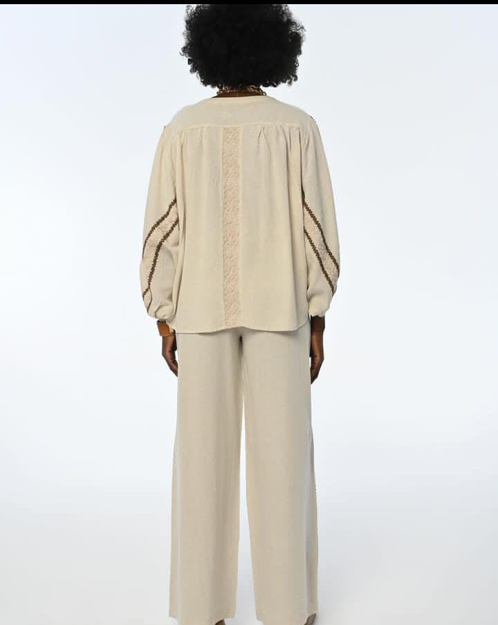39403 Embroidered Pants