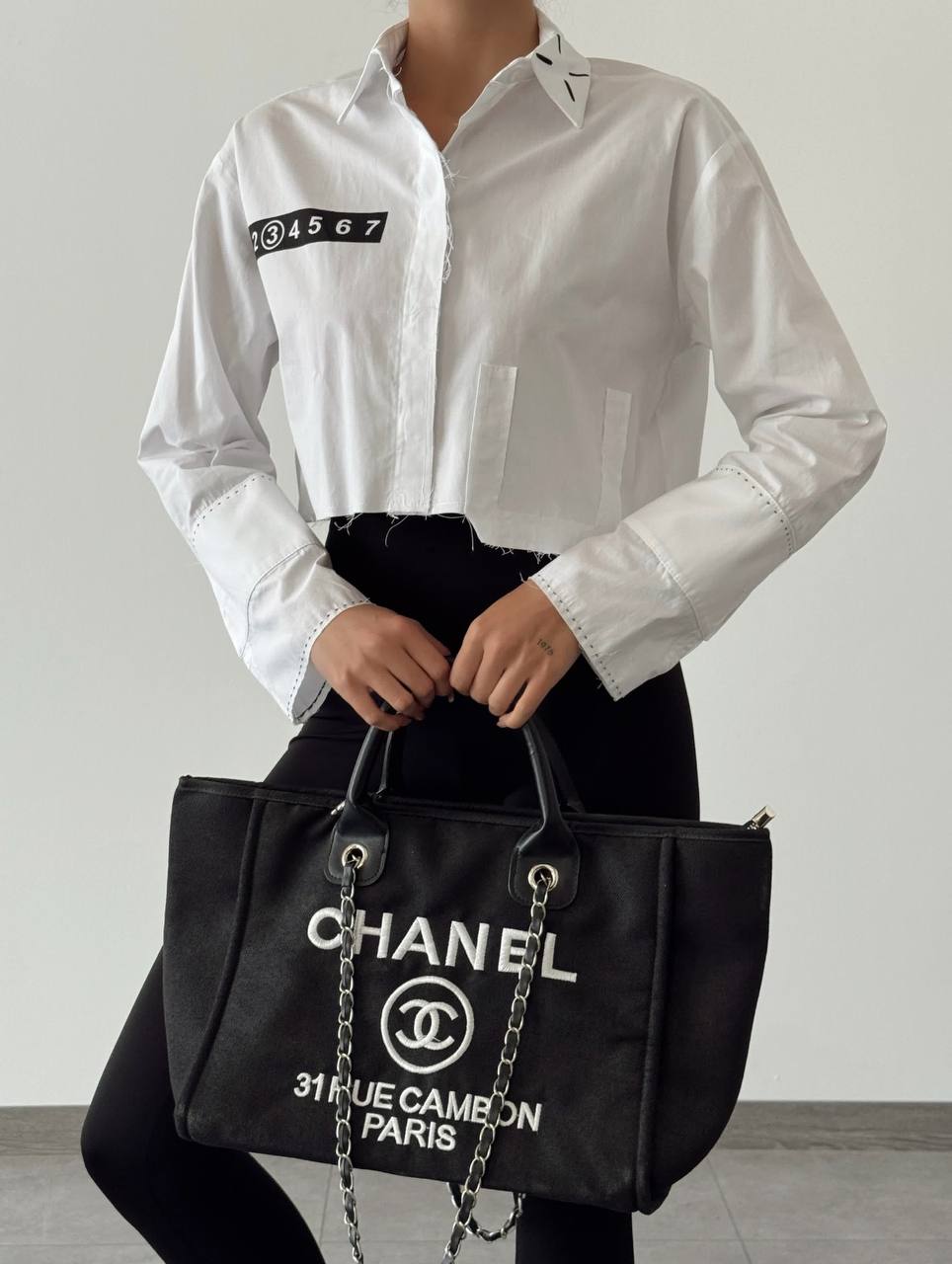 11683 White Number T_Shirt