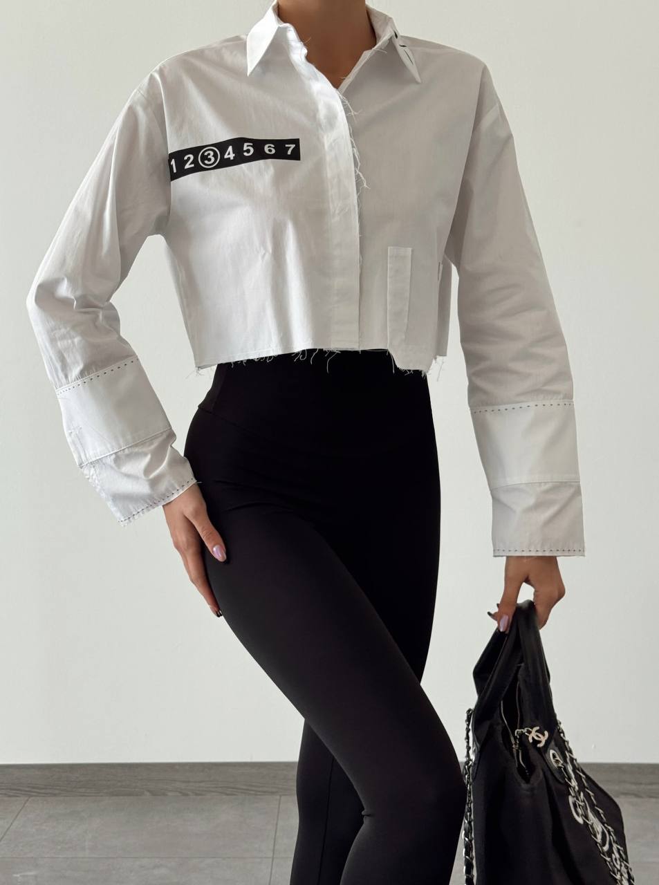 11683 White Number T_Shirt