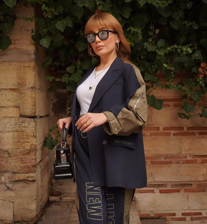 51382 Match Detailed Jacket
