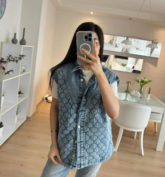 34268 Denim Vest