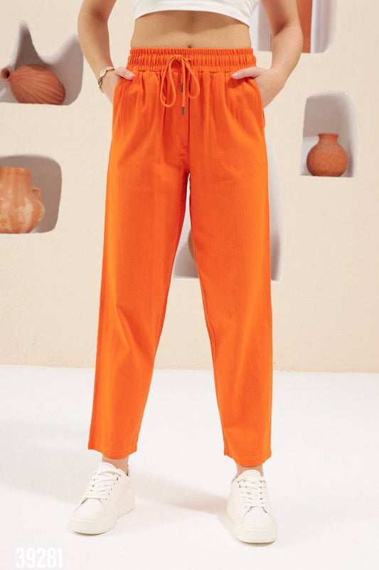 38278 Orange Pants