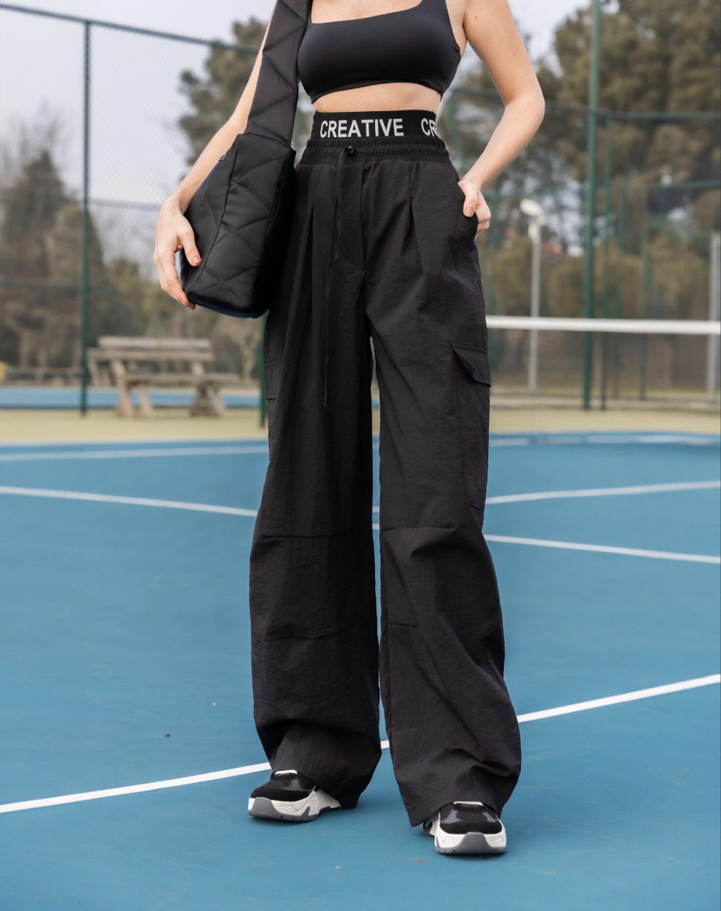P033 Black Pants