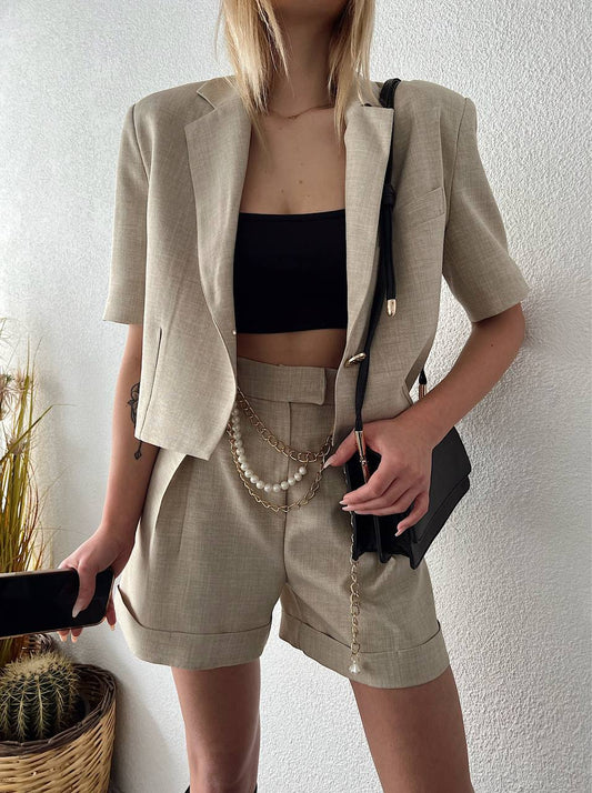 51031 Short Sleeve Blazer