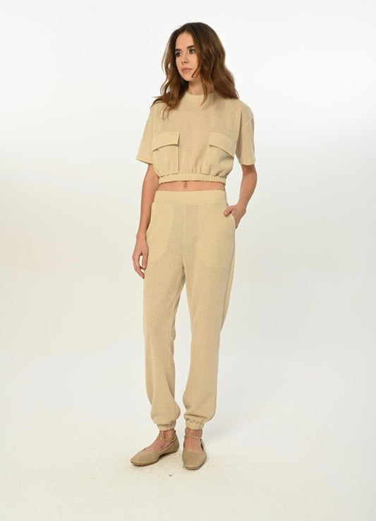 220244 JOGGER PANTS WITH DEEP BLACK