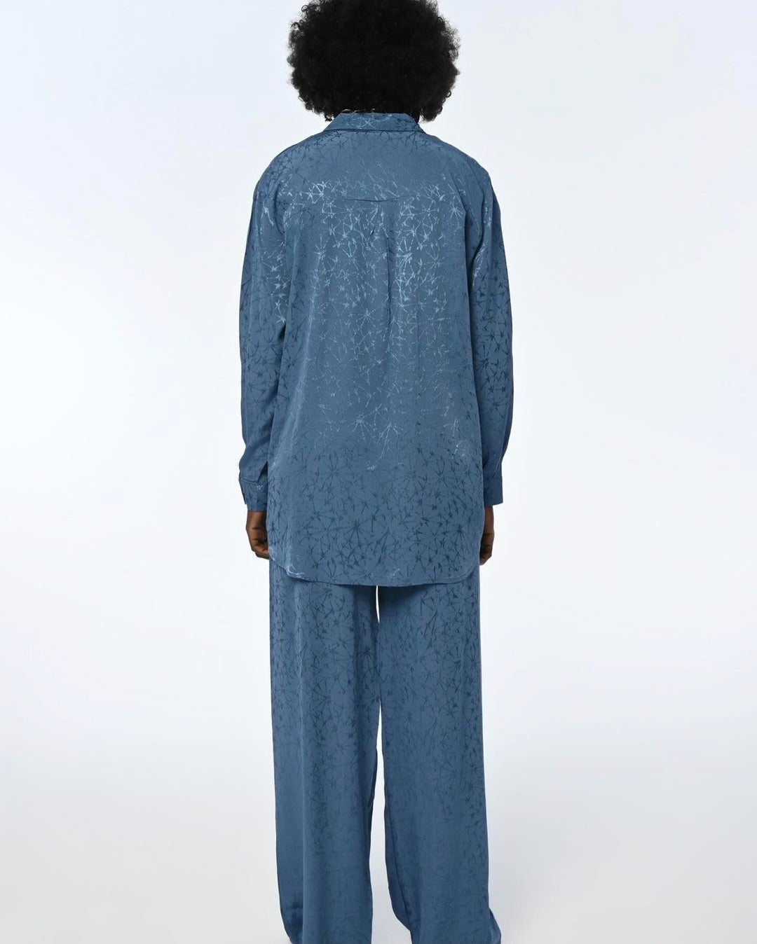 33604 OverSize Blue Shirt