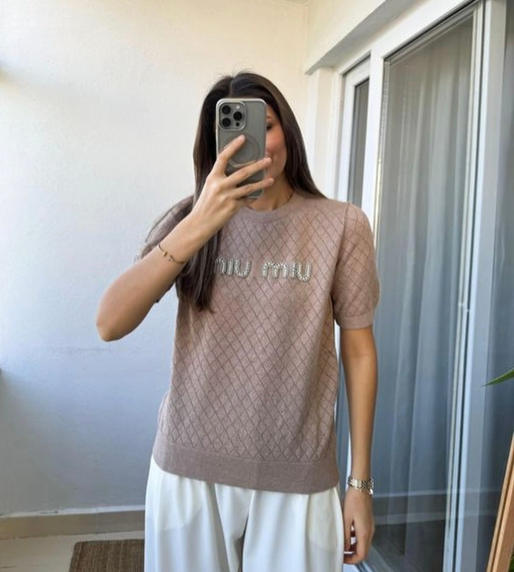 241029 Short Sleeve Sweater