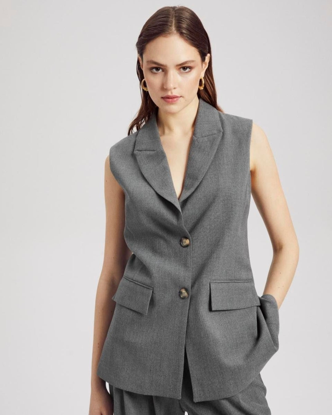 5336 Navy Blue Vest