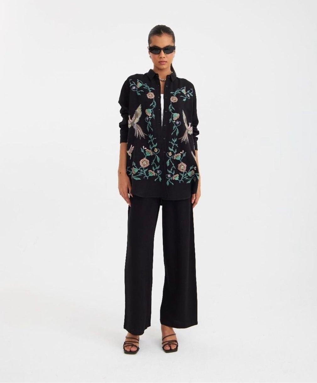 33356 Over Size Florist Shirt