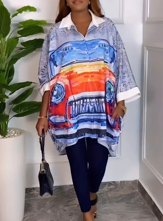 OverSize Colorful Shirt