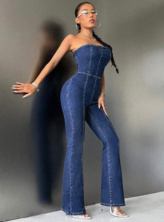 71315 Denim Jumpsuit