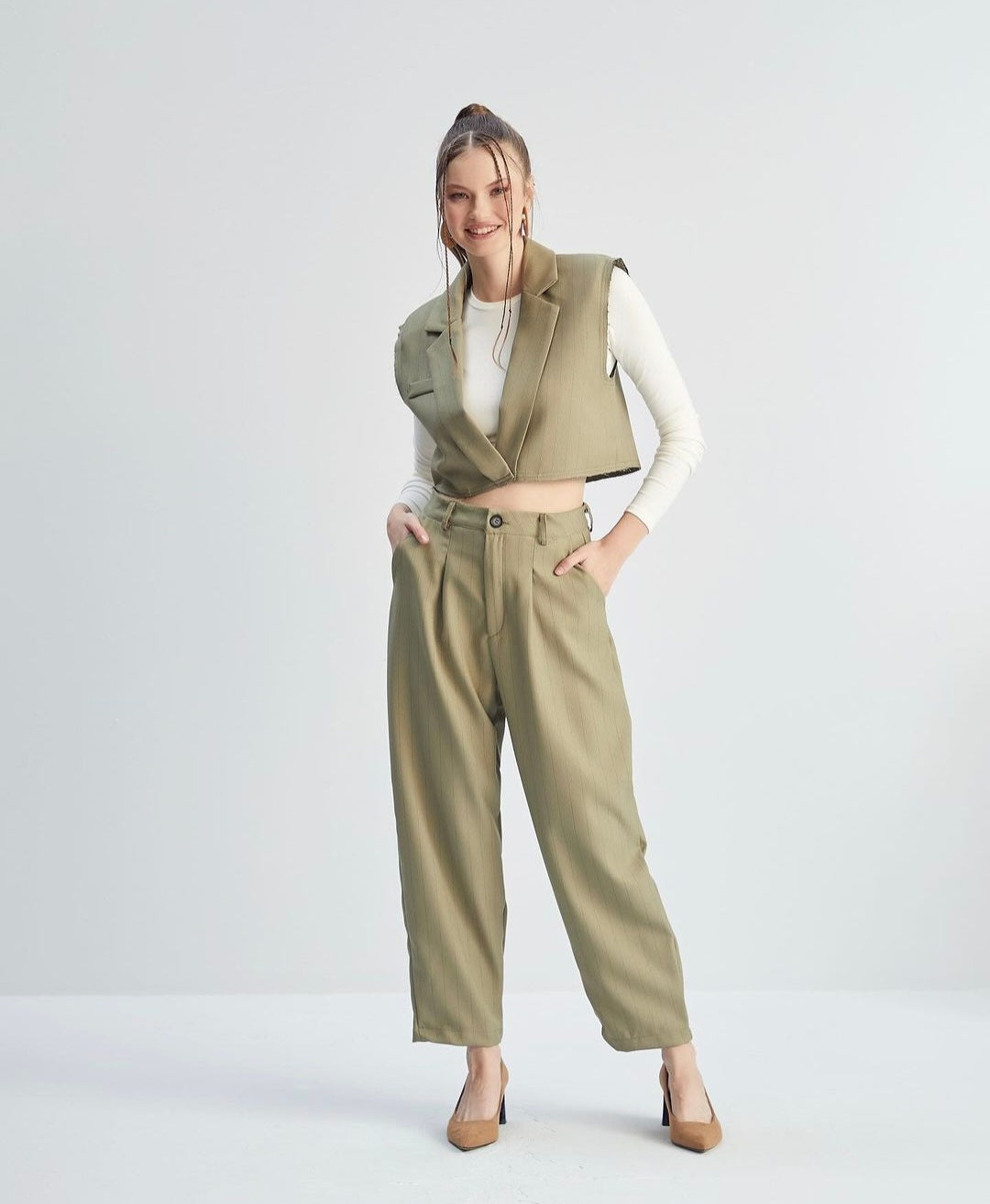16069 Striped trouser