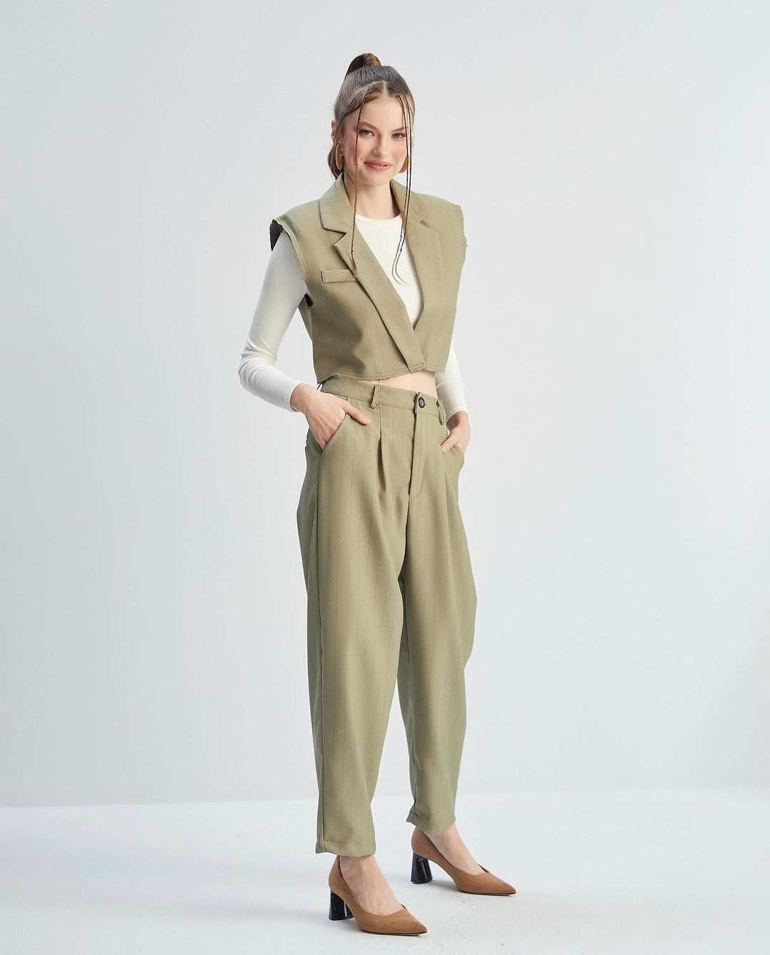 16069 Striped trouser