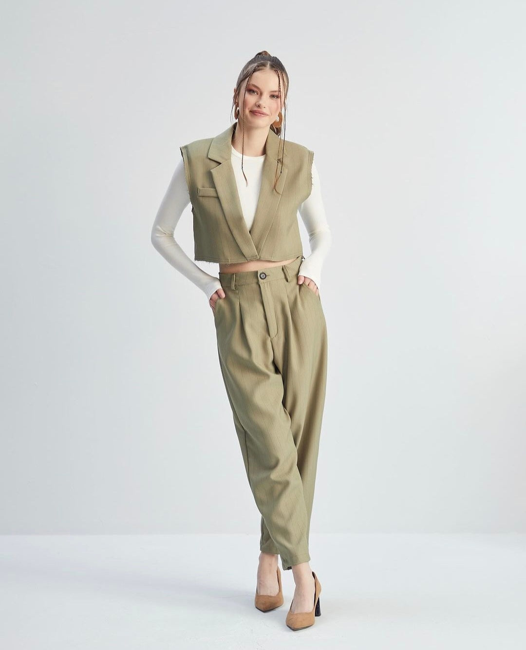 16069 Striped trouser