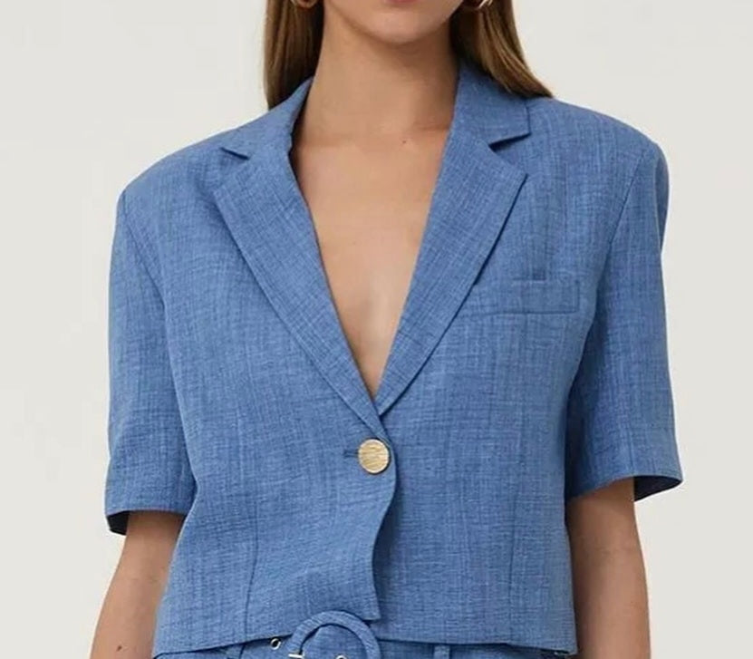 51031 Short Sleeve Blazer