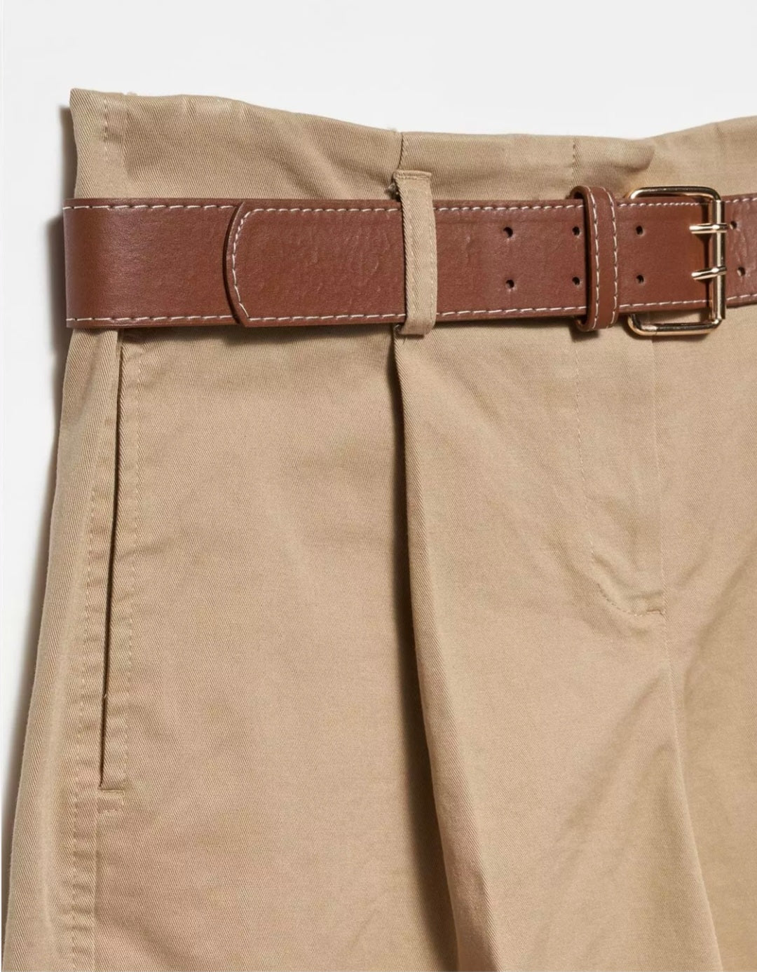 71173 Belted High Waist short