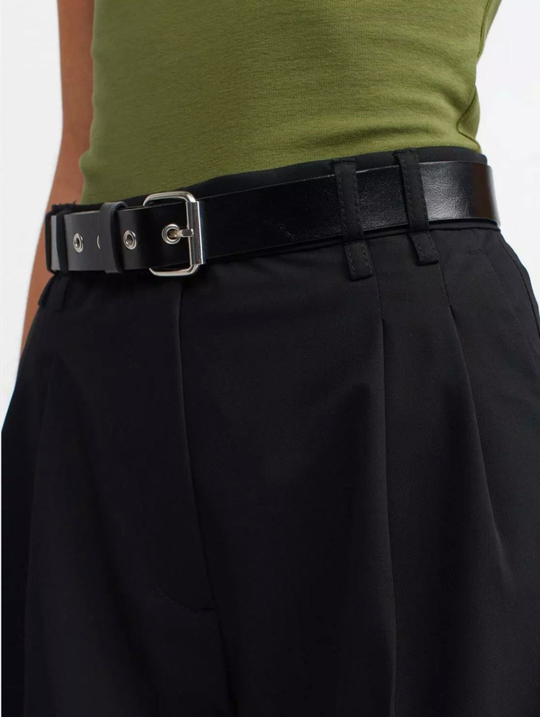 71272 Wide Leg Trousers without Belt