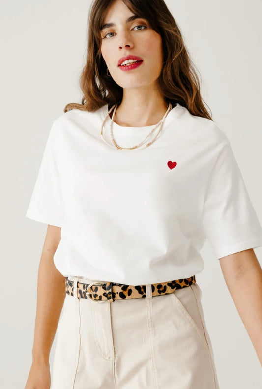 30584 Crew Neck Cotton T-shirt
