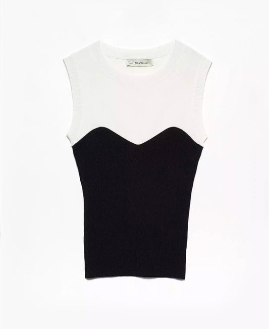 2647 Crew Neck Sleeveless Undershirt