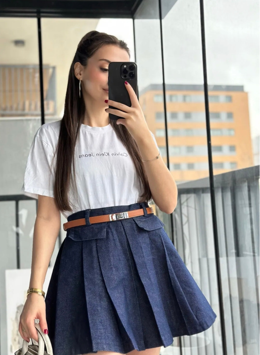 41594 Denim Skirt