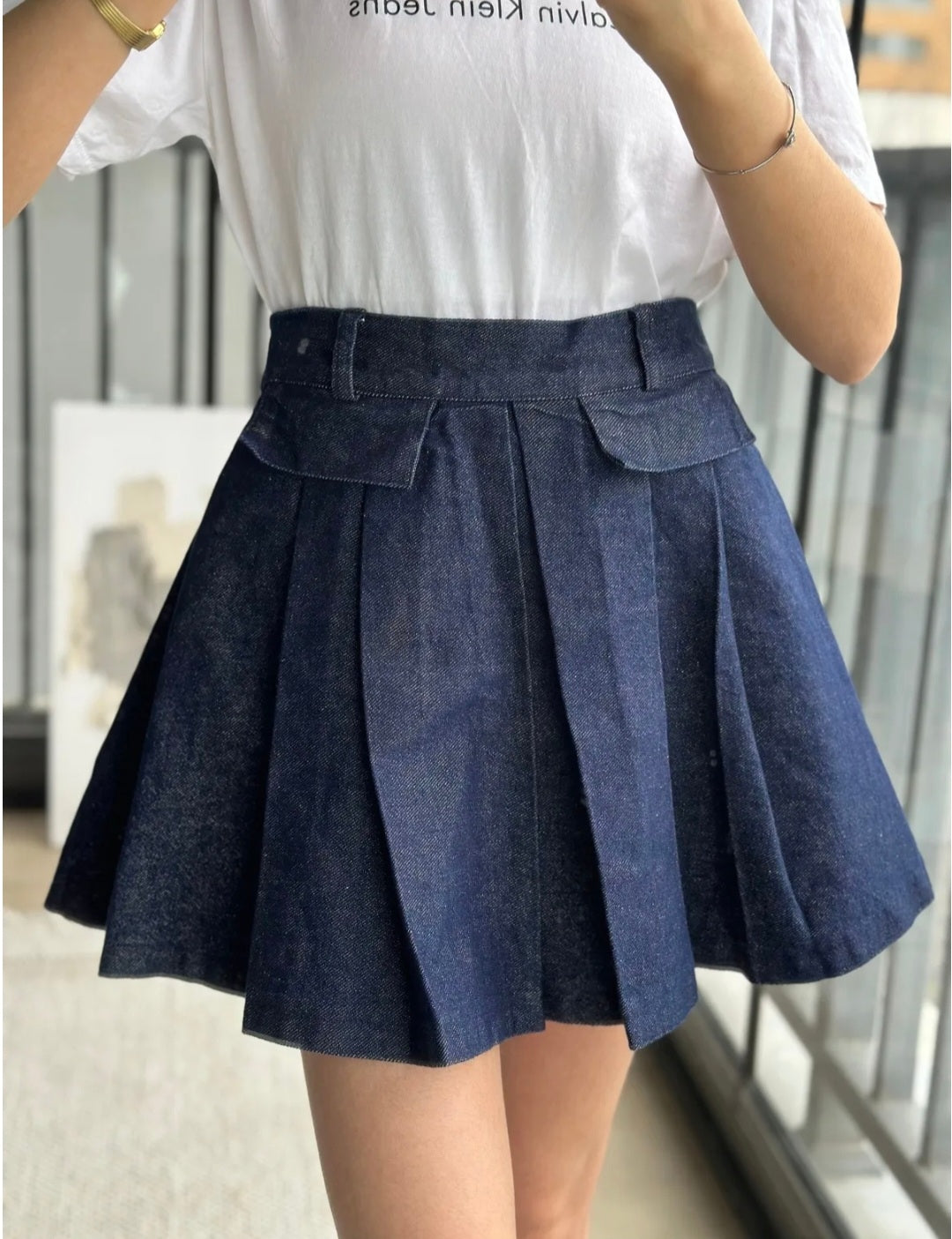 41594 Denim Skirt