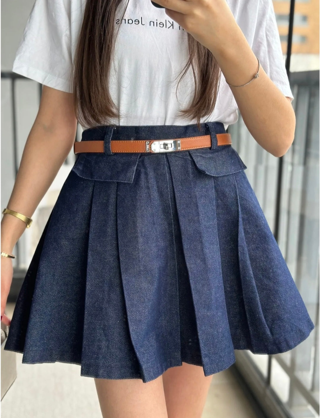 41594 Denim Skirt