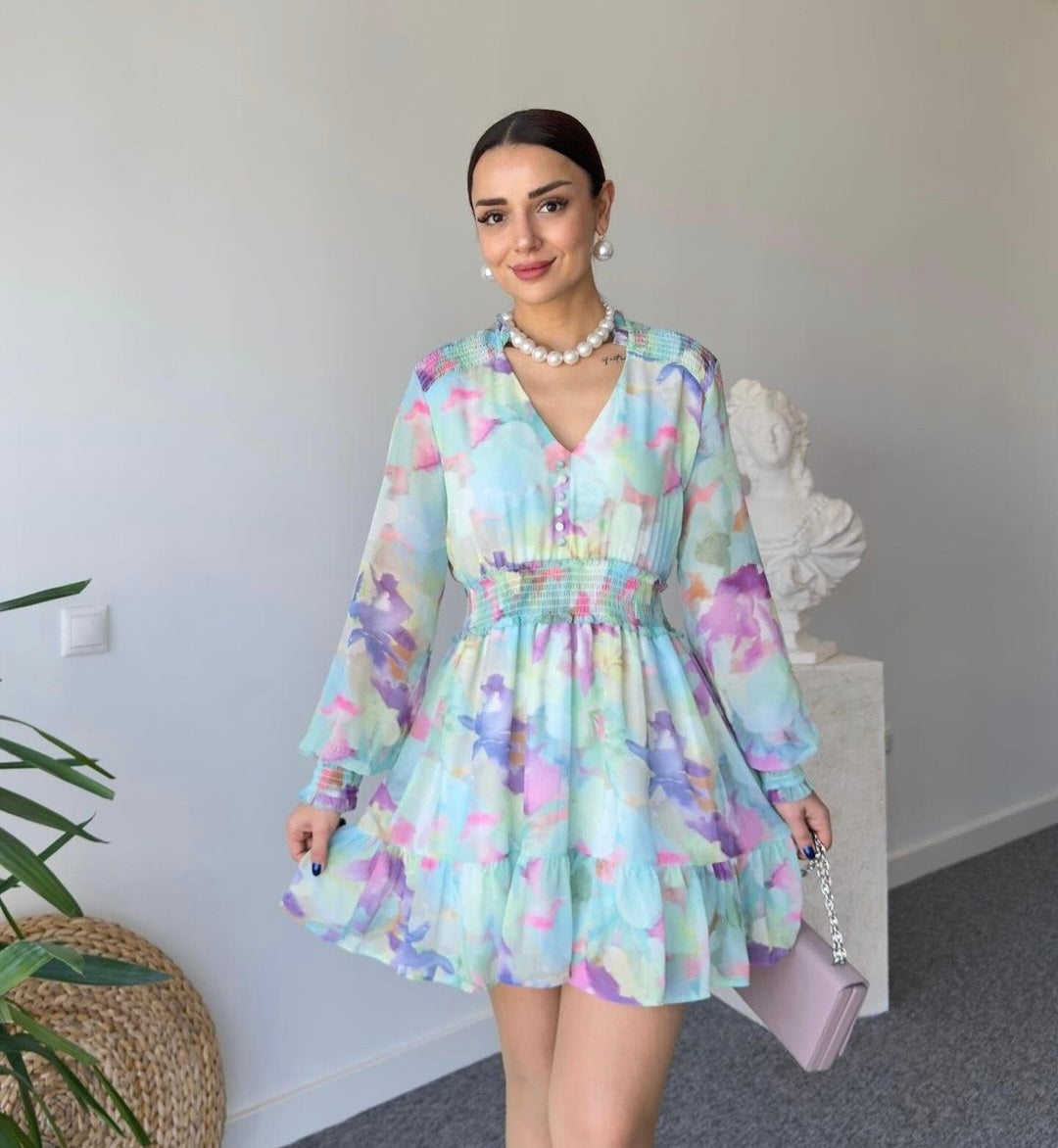 31987 Colorful Dress