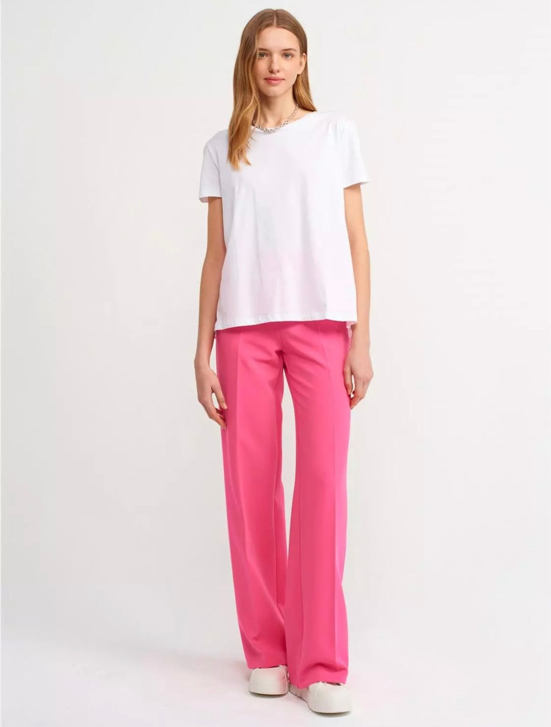 3471 Crew Neck Basic T-Shirt