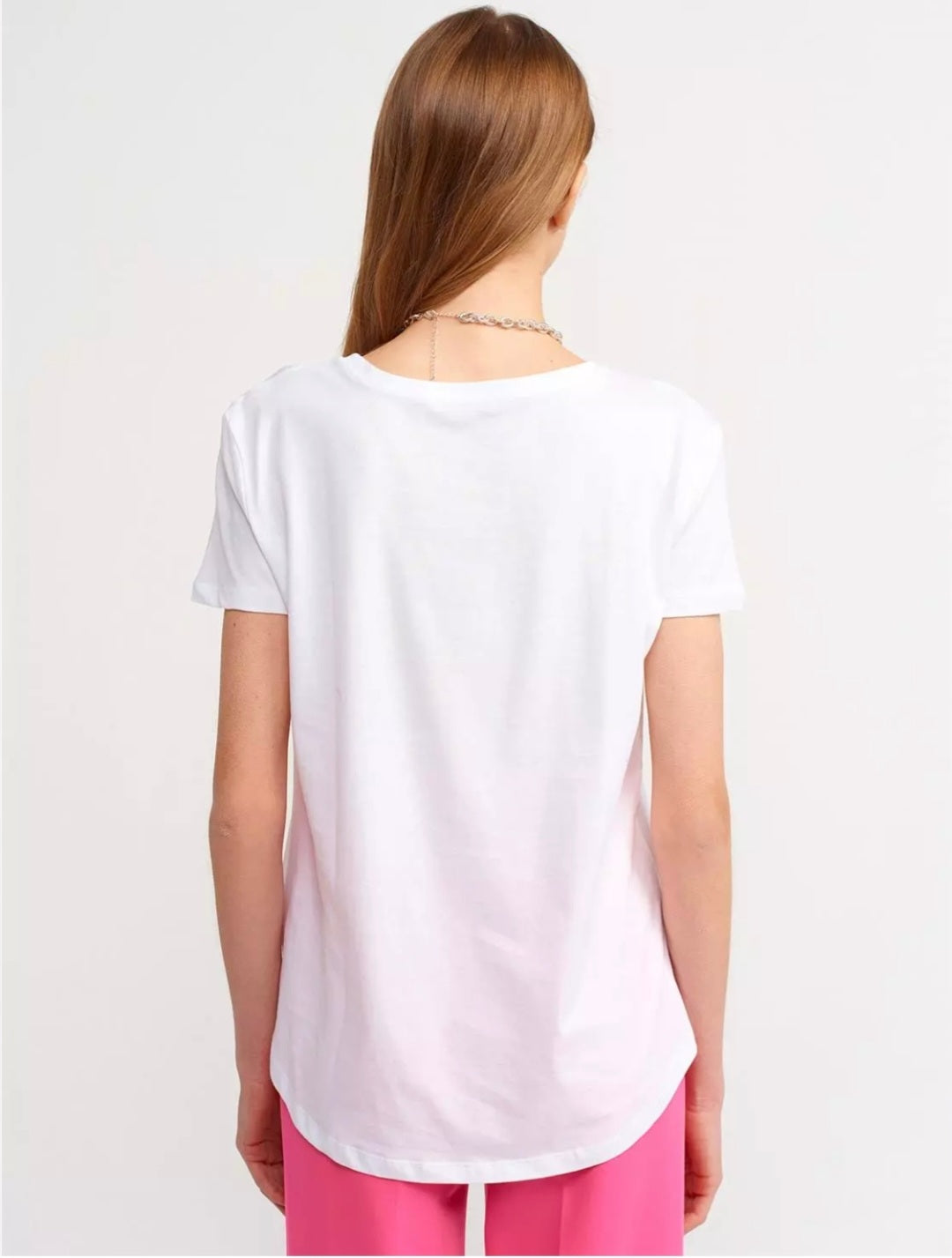 3471 Crew Neck Basic T-Shirt