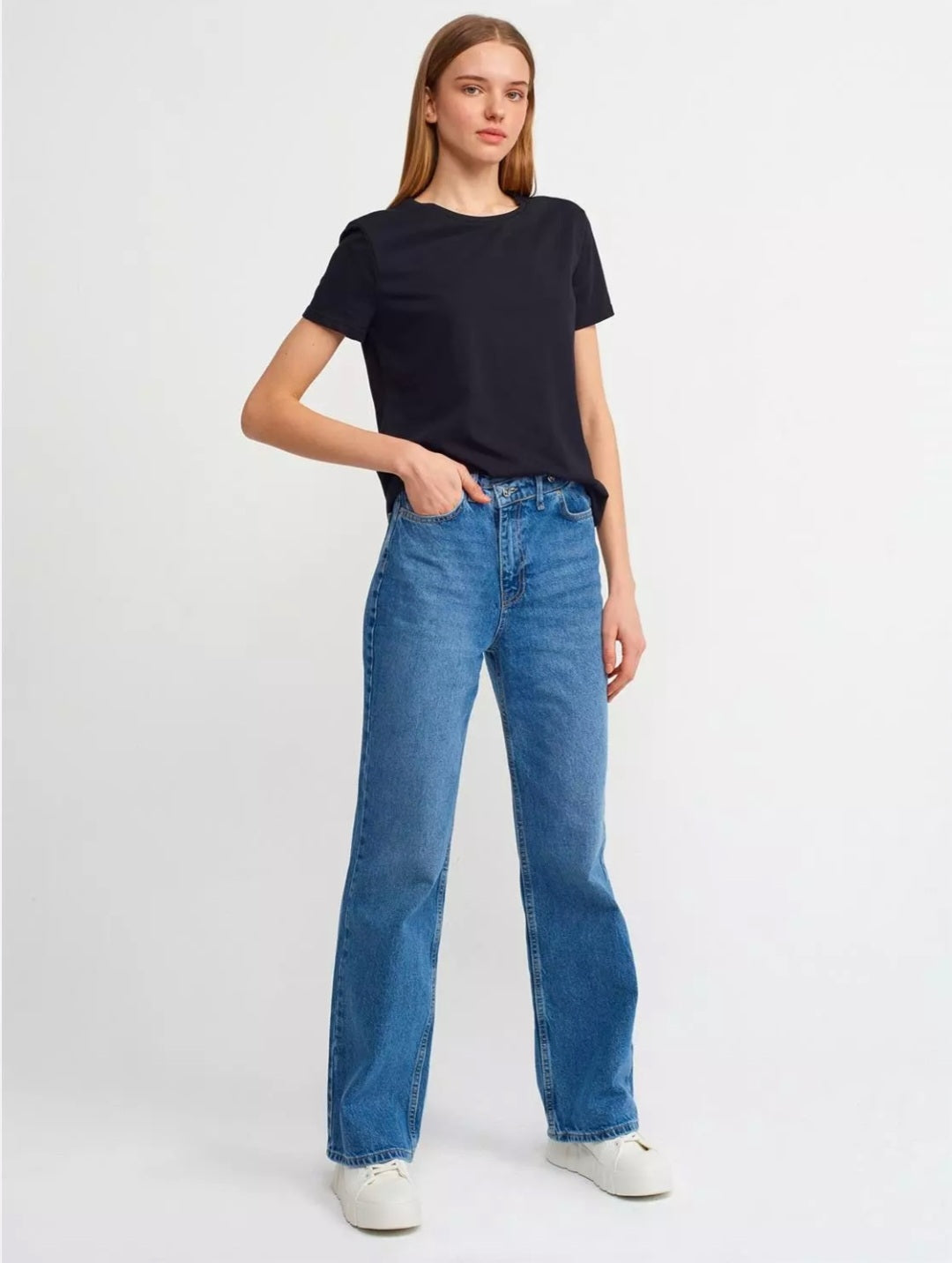 3471 Crew Neck Basic T-Shirt